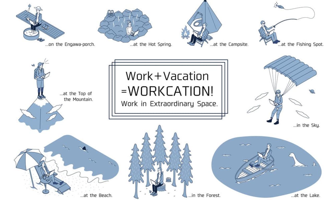 日本国内でワーケーションが普及した背景