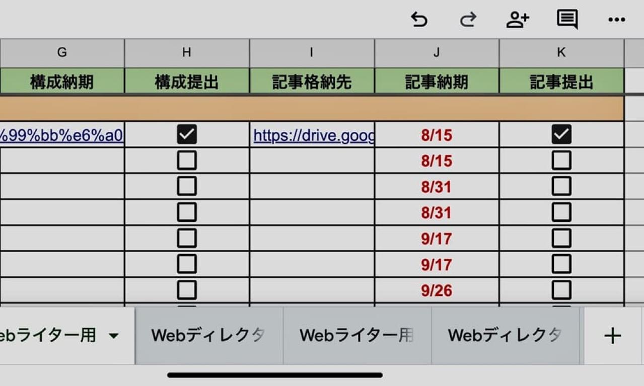 ファイルの管理方法